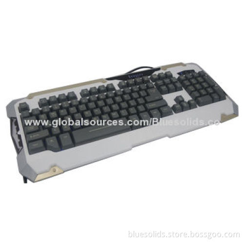 Private Mold 104 Keys Multimedia Backlit Gaming Keyboard with LED Light, 3 or 7 Colors USBNew